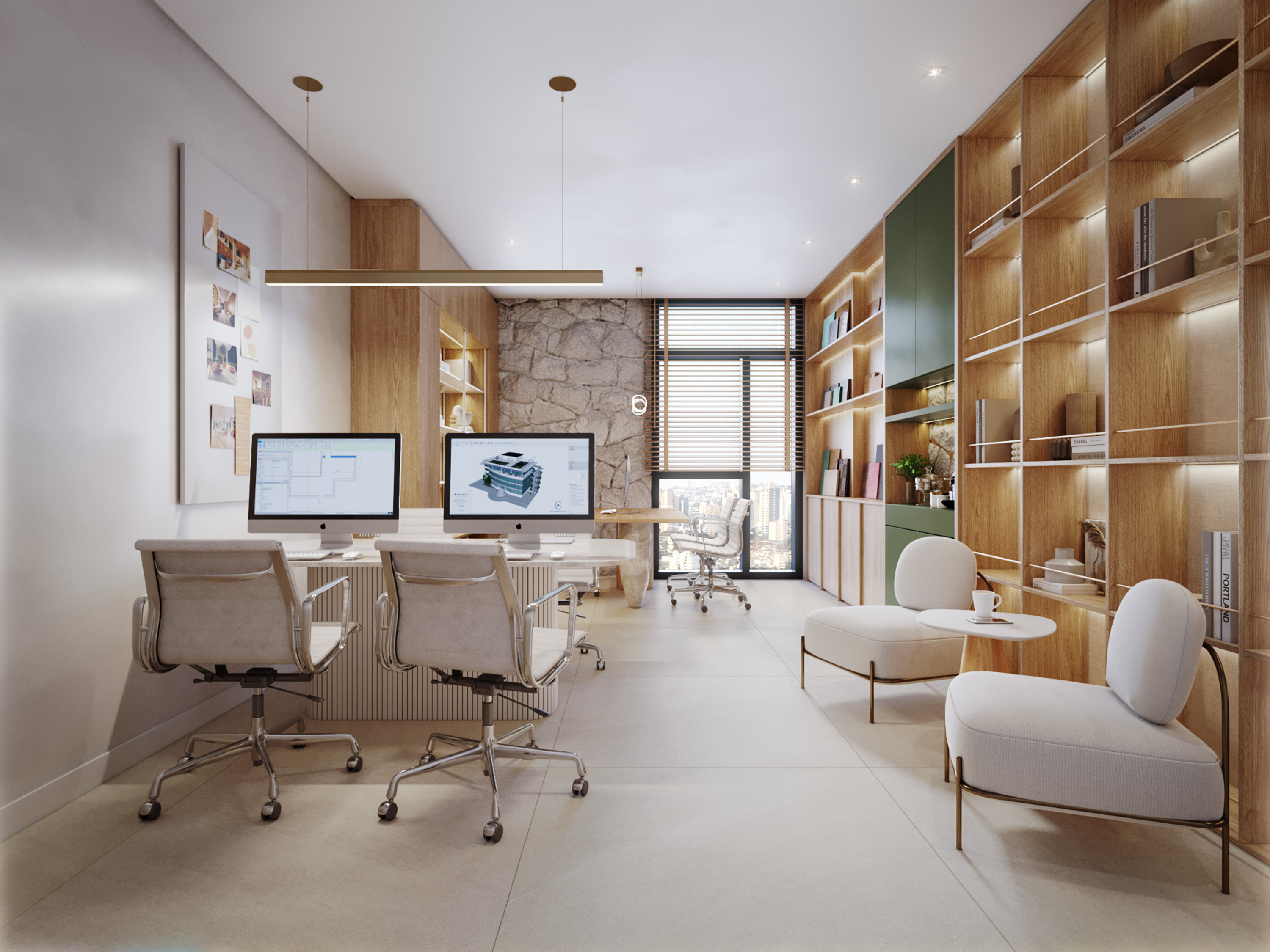 Escritório corporativo PZ Offices